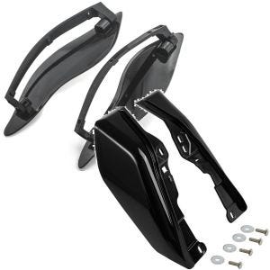 Sett: Side vindavviser + vindavviser WA3 egnet for Harley Davidson Touring 14-23