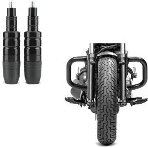 Sett: crash pad crash pad ramme beskyttelse SP3 + crash bar egnet for Honda Rebel 500 CMX 17-24