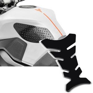 Sett: Tank pad side grip pad M + tank pad Fishbone tank beskyttelse klistremerke Zaddox