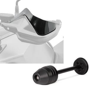 Sett: håndbeskyttere forlengelse + kollisjonspute bakaksel TW1 egnet for BMW R 1250 GS / R 1200 GS LC