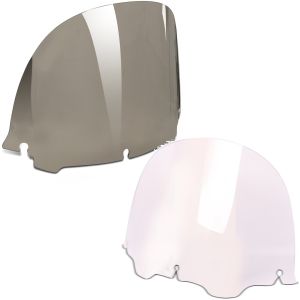 Sett: Frontrute 12,5" egnet for Harley Davidson Electra-Street Glide 96-13 røykgrå + frontrute klar