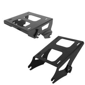 Sett: bagasjehylle TP solo sete egnet for Harley Davidson Touring 14-24 + TP bærer dobbelt sete
