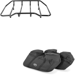 Sett: bagasjehylle + koffertinnervesker egnet for Harley Davidson Touring 94-24