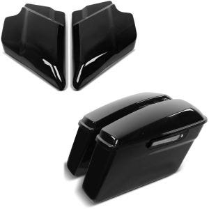 Sett: sidekledning + sideveske som passer til Harley Davidson Touring 14-24 lås