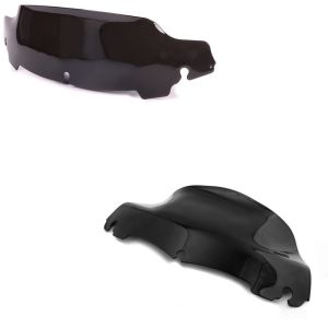 Sett: Frontrute 5" + Windshield Wave 9" egnet for Harley Davidson Electra-Street Glide 14-24