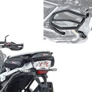 Sett: Crash bar egnet for BMW R 1250 GS 19-23 XL4 Motoguard med halebag verktøyveske verktøyveske TB3