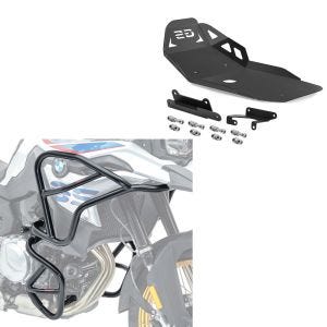 2x crashbars XL + motorbeskyttelse egnet for BMW F 850 GS / F 750 GS 18-20
