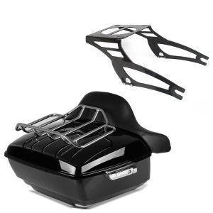 Toppkoffert King OLR med bagasjegrill + avtagbart bagasjebrett som passer for Indian Chieftain 15-22