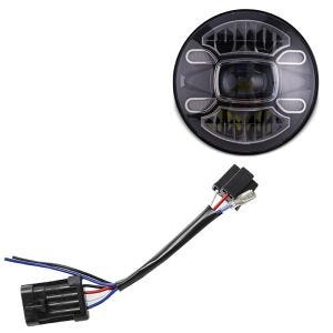 Adapter H4 til H13 egnet for frontlykter + frontlykter F7 LED frontlykter