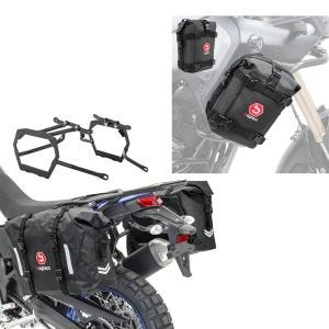 Sadelveskesett WP8 egnet for Yamaha Tenere 700 19-24 + sett med styrveske K3 par