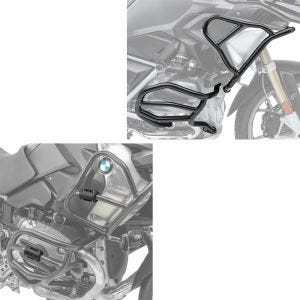 Krockbøylebeskyttelse + støtbøylesett egnet for BMW R 1250 GS 19-23 topp og bunn XL8