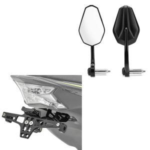 Nummerskiltholder som passer til KTM 390 Duke / 125 Duke + styrespeil