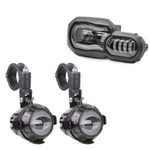 LED-tilleggslykter + LED-lykter som passer til BMW F 800 GS / Adventure