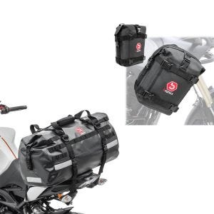 Tail bag XB50 volum 50l + crash bar bag bag 2x10L passer for KTM 1290 Super Adventure / R / S / T