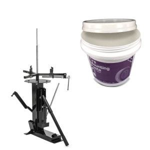 Dekkskifter + monteringspasta egnet for motorsykkeldekk