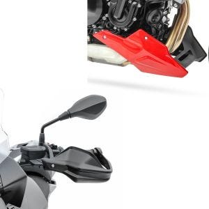 Håndbeskyttere + frontspoiler passer til BMW F900 R / XR 20-24
