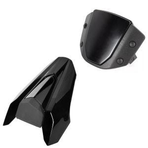 Passasjerdeksel + flueskjerm frontrute egnet for Honda CB 650 R 19-23