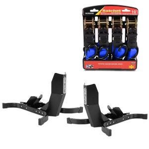 Motorsykkel rocker 2 stk Easy-Plus + strammesett
