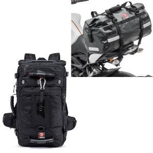 Ryggsekk 45Ltr + bakbag Drybag 50L
