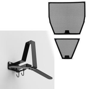 Radiatordeksel egnet for Ducati Streetfighter V4 / S 18-24 + garderobeveggfeste