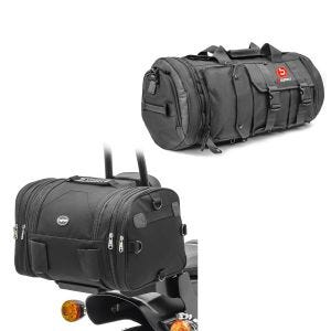 halebag bagasjerull 35Ltr + halebag 24-30Ltr egnet for chopper cruisere og spesialsykler