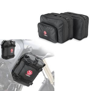 Crash bar bag-par 6Ltr + Vario-koffert innerlommer som passer for BMW R 1250 GS / Adventure 19-24