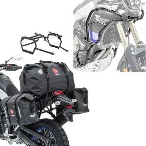 2x salvesker + 2x crashbars XL egnet for Yamaha Tenere 700 19-24