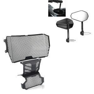 Radiatordeksel egnet for Ducati Hypermotard 950 / SP 19-24 + 2x styrespeil