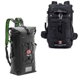 Ryggsekk HK2 halepose inkl. spennstropper 35 liter + ryggsekk halebag med rullelukking vanntett tørrpose WPX