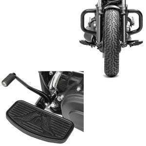 Løpebrett sjåfør + krasjebøyle egnet for Honda Rebel 500 CMX 17-24 motorbeskyttelsesstang
