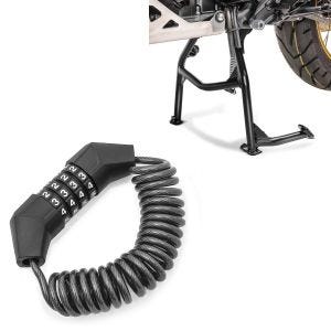 Hjelmlås HS1 kombinasjonslås + hovedstativ egnet for Honda Africa Twin CRF 1000 L 16-19 midtstativ