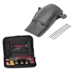 Sprutbeskyttelse egnet for BMW R 1250 GS / Adventure 19-24 + 19-delt dekkreparasjonssett