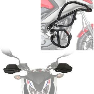 Håndbeskyttere + kollisjonsbøylesett egnet for Honda NC 750 X / 700 X 12-20 topp- og bunnbøyler