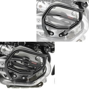 Kørselsvern + støtbøyle XL egnet for BMW R 1200 GS 04-12 støtbøyle