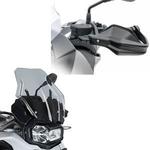 Håndbeskyttere egnet for BMW F 800 GS 2024 håndbeskyttelse + turskjerm Puig 3768H