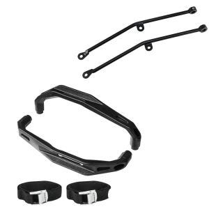 Pillion gripehåndtak egnet for Yamaha Tenere 700 19-24 + anti bobble front frontrutestabilisator