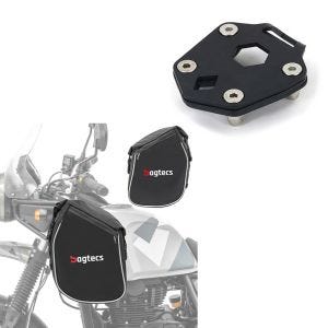 Crash bar bags + side stativ fotforlengelse egnet for Royal Enfield Himalayan 17-24