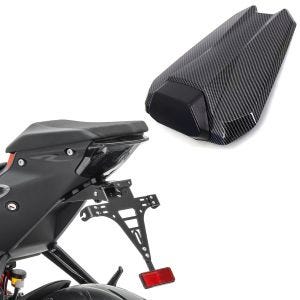 Nummerskiltholder med belysning + stolpedeksel som passer til KTM 1290 Super Duke R 20-23 karbonlook