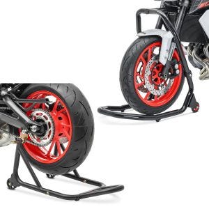 Monteringsstativ bak for matt + monteringsstativ egnet for Kawasaki Z 900 RS 18-24 styrehodestativ V4