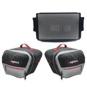 Radiatordeksel som passer til Yamaha Tracer 9 / GT 21-24 + innerposesett