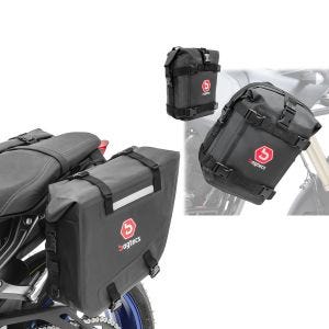 Vanntette setevesker som passer til Yamaha Tenere 700 WP6 2x15L + stangveske par K4 2x10L