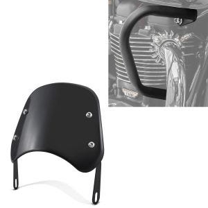 Frontrute + crashbar egnet for Triumph Bonneville T100 17-24 motorbeskyttelse CB2