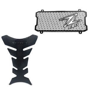 Tankpute + radiatordeksel passer for Kawasaki Z 650 17-24 radiatorgrill KG1