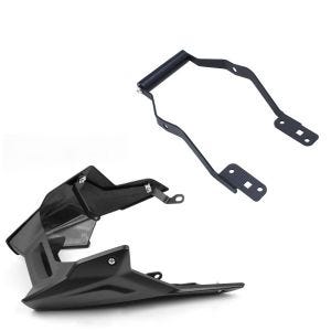 Frontspoiler egnet for BMW F900 R / XR 20-24 BS1matt + smarttelefon navigasjon action cam holder