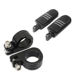Fotstøtteholder egnet for kollisjonsbøyler 38mm + driver-pillion fotstøtter BQ