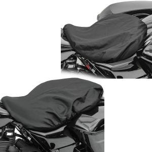 Sett: Setetrekk egnet for Harley Davidson Touring 09-24 Setetrekk dobbelt sete SAW1 + Solo setetrekk egnet for Harley Davidson Touring 08-24 Solo setetrekk SAW2