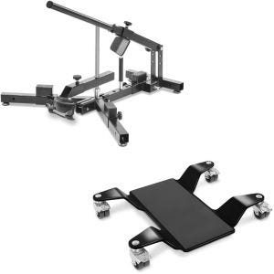 Sett: Dekkskifter for M. dekk 12-21" MD4 ConStands med manøvreringshjelp for hovedstativ Easy Mover II opp til 320kg sw