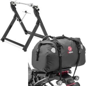 Sett: Balancer motorsykkel WU-2 balanseringsenhet sw ConStands med motorsykkel halebag Drybag XF60 vanntett volum 60l