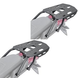 Sett med 2x bagasjehyller egnet for Aprilia Tuareg 660 22-24 toppkoffertbærer SLP bagasjehylle