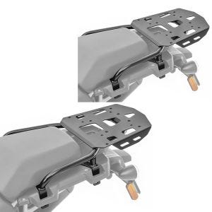 Sett med 2x bagasjehyller egnet for Harley Davidson Pan America 1250 / Special 21-24 toppkoffertstativ Bagtecs SLP bagasjehylle